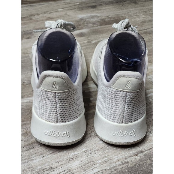 AllBirds Tree Runners TR Lace Up White Running Wool Sneakers Women's Size 7 - Picture 2 of 9